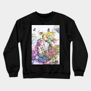 New Mermaid Friend Under the Sea Crewneck Sweatshirt